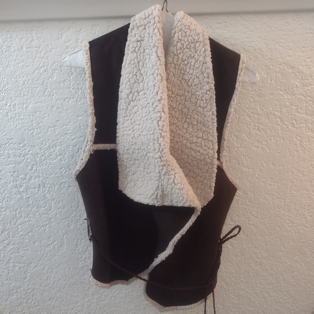 Wet Seal Sherpa Vest